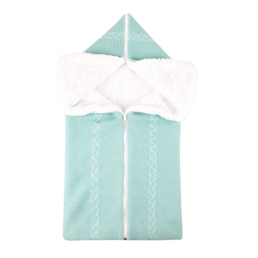 3-in-1: Schlafsack, Kinderwagen-Decke und Bettdecke