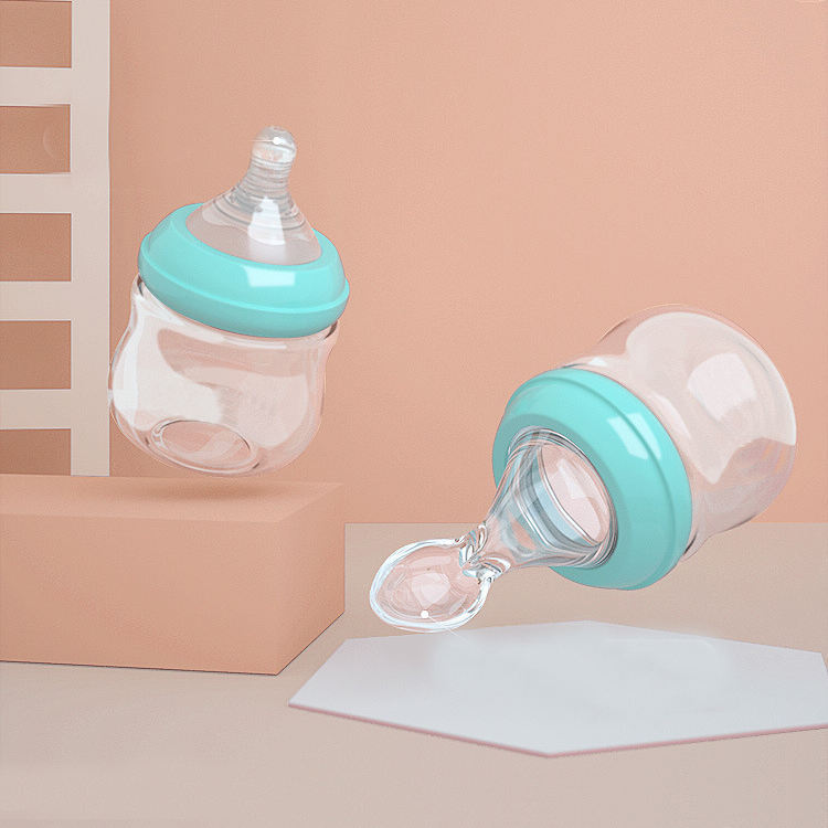 Baby Geschenkset- Elegante Glasflaschen