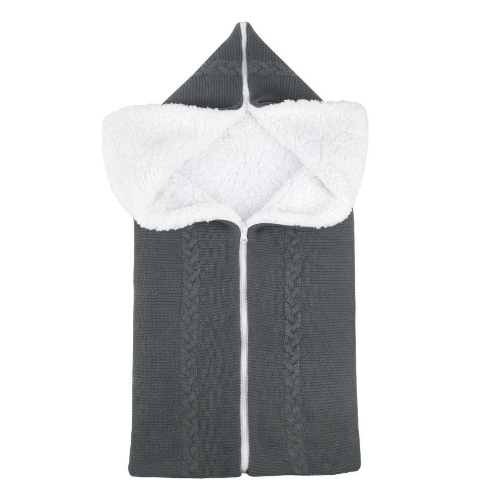 3-in-1: Schlafsack, Kinderwagen-Decke und Bettdecke