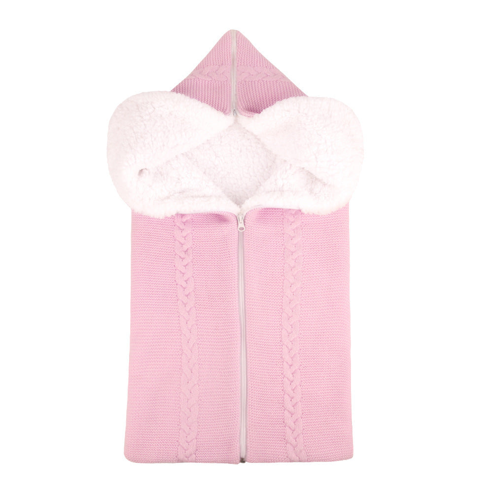 3-in-1: Schlafsack, Kinderwagen-Decke und Bettdecke