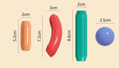 Magnetische Bauklötze für Kinder – Montessori-Lernspaß