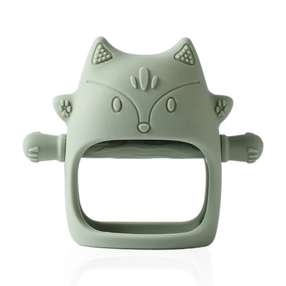 Baby Handschuh-Beißring aus Silikon