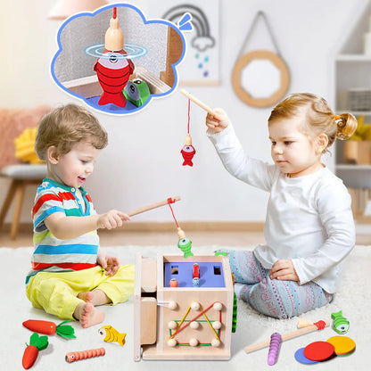 8-in-1 Montessori Permanence Box Karotten-Spielzeug