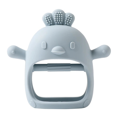 Baby Handschuh-Beißring aus Silikon
